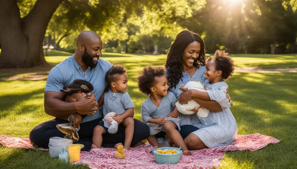 Marcus Spears with his family