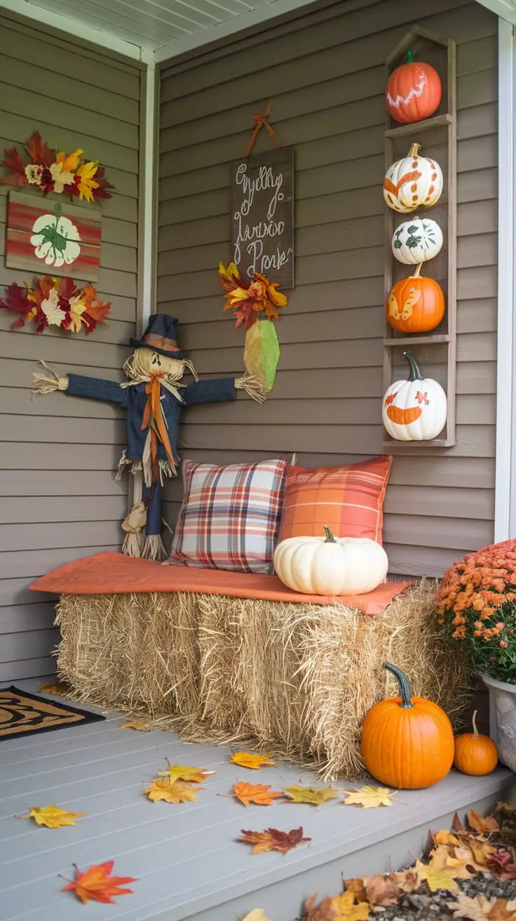 17 Budget-Friendly fall decorations porch Ideas