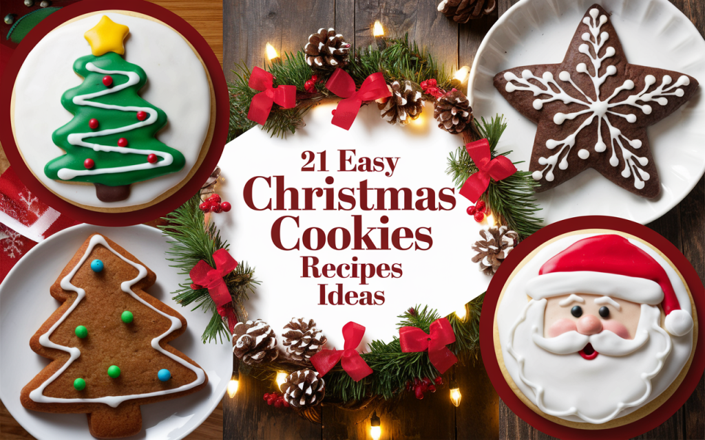 21 Easy Christmas Cookies Recipes Ideas 21 Easy Christmas Cookies Recipes Ideas