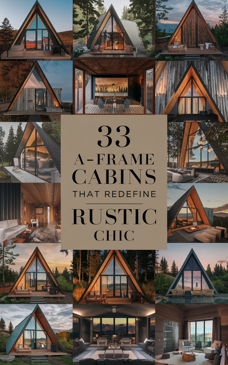 33 A-Frame Cabins That Redefine Rustic Chic 2026