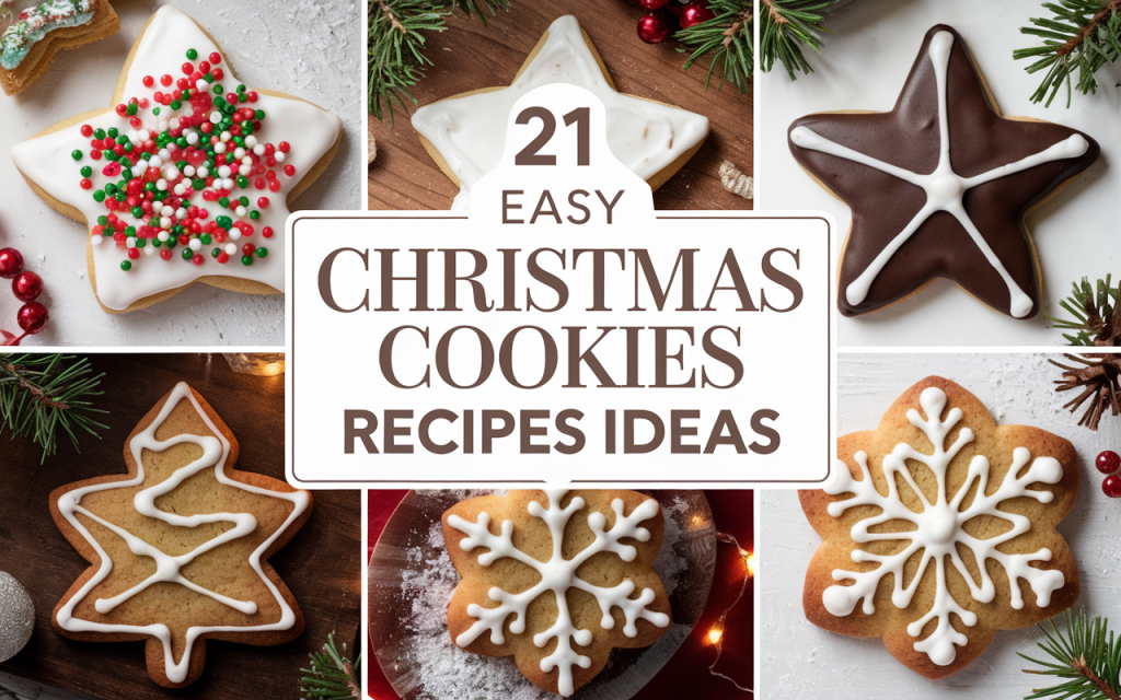 21 Easy Christmas Cookies Recipes Ideas Easy Christmas Cookies Recipes Ideas