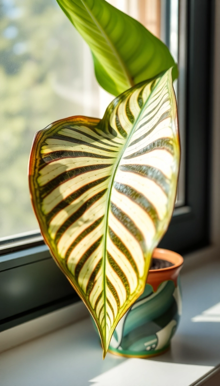 21 Best Indoor Plants for Apartment Decor 21 Best Indoor Plants for Apartment Decor (You Won't Believe #14!) - 12. Calathea