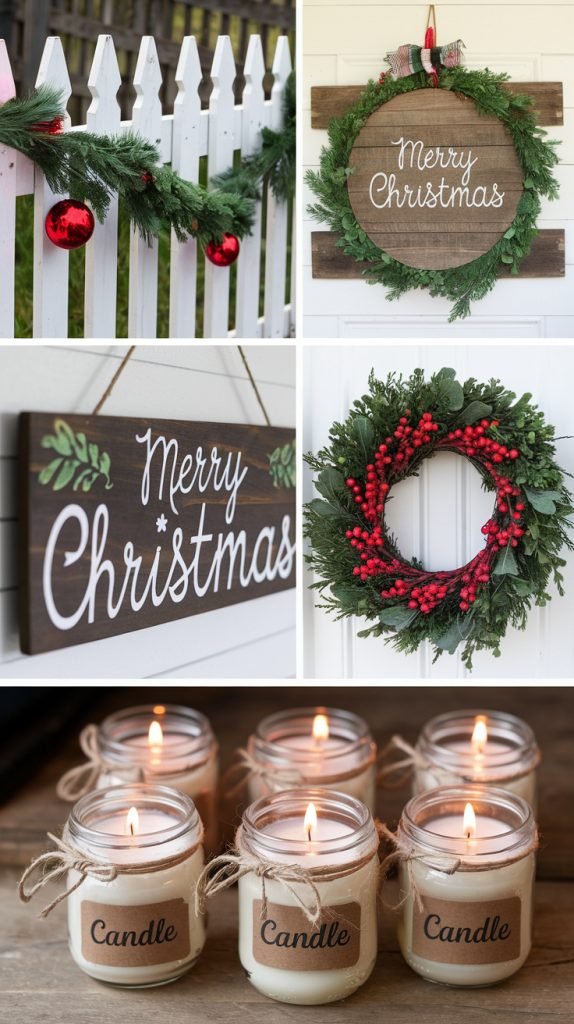 15 Easy Farmhouse Christmas Crafts You Can Make in One Weekend! Easy Farmhouse Christmas Crafts