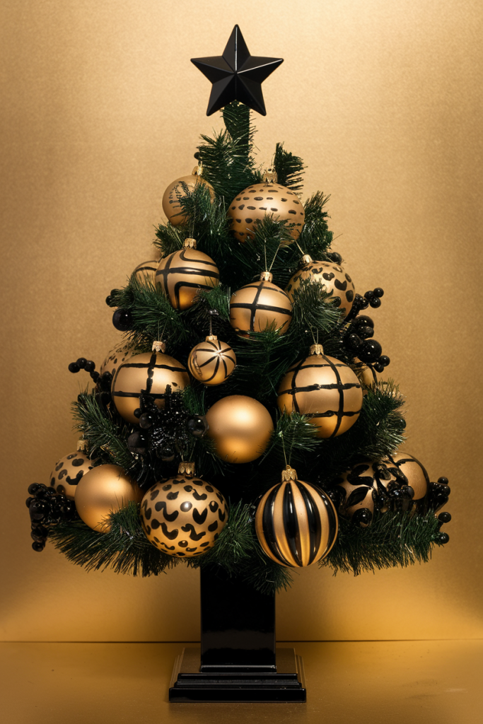 21 Chic Black Christmas Tree Decoration Ideas for a Bold Holiday Look Black Christmas Tree Decoration Ideas