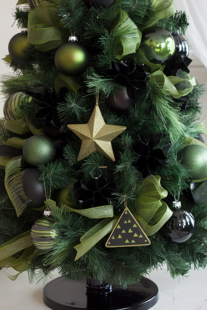 21 Chic Black Christmas Tree Decoration Ideas for a Bold Holiday Look Black Christmas Tree Decoration Ideas
