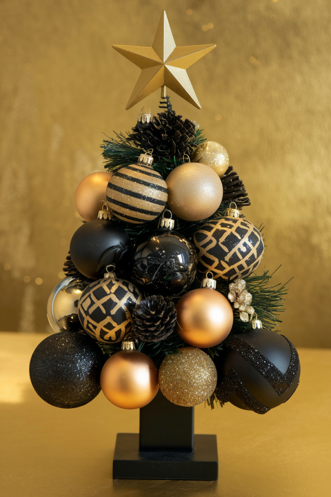 21 Chic Black Christmas Tree Decoration Ideas for a Bold Holiday Look Black Christmas Tree Decoration Ideas