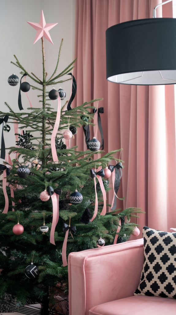 21 Chic Black Christmas Tree Decoration Ideas for a Bold Holiday Look Black Christmas Tree Decoration Ideas