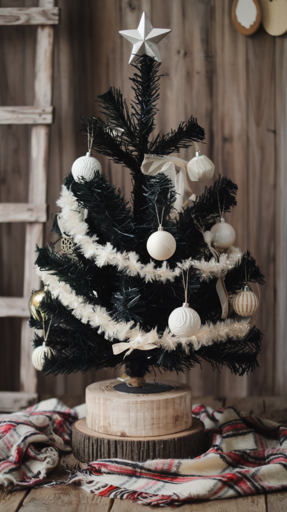 21 Chic Black Christmas Tree Decoration Ideas for a Bold Holiday Look Black Christmas Tree Decoration Ideas