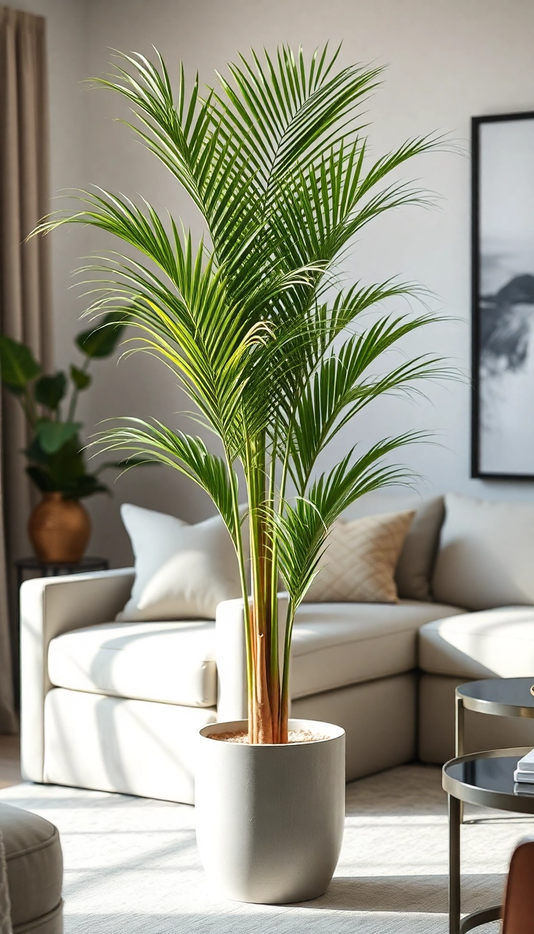 21 Best Indoor Plants for Apartment Decor 21 Best Indoor Plants for Apartment Decor (You Won't Believe #14!) - 16. Parlor Palm (Chamaedorea elegans)