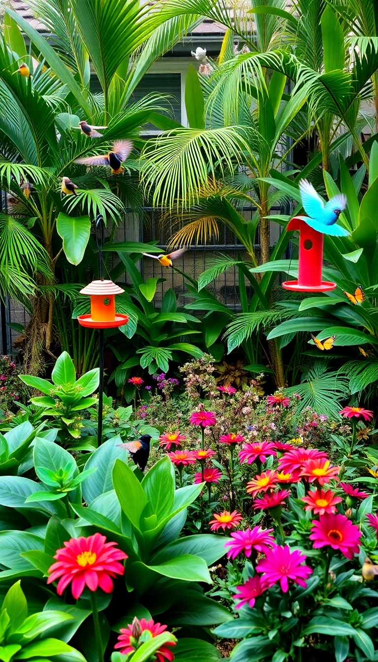 21 Backyard Tropical Oasis Ideas That'll Make You Want to Stay Outside Forever! 21 Backyard Tropical Oasis Ideas That'll Make You Want to Stay Outside Forever! - 15. Tropical Wildlife Habitat