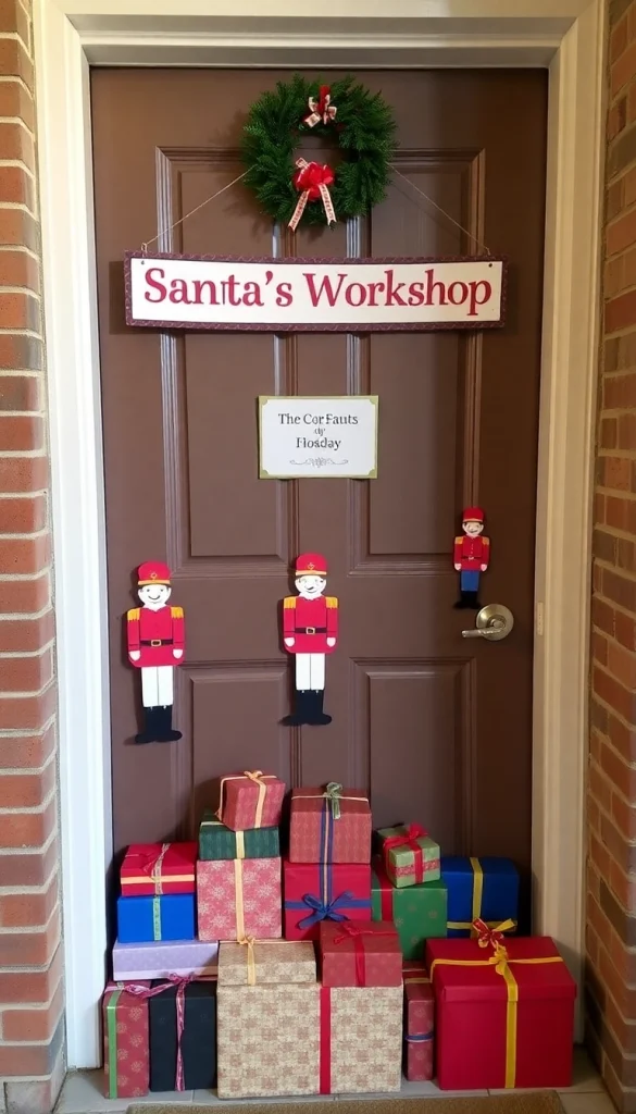 15 Stunning Christmas Door Decorating Contest Ideas Stunning Christmas Door Decorating Contest Ideas