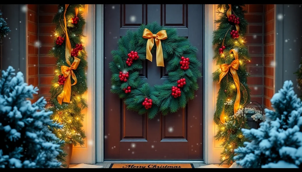 15 Stunning Christmas Door Decorating Contest Ideas Stunning Christmas Door Decorating Contest Ideas