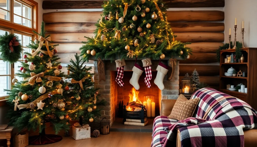15 Rustic Christmas Home Decor Ideas That'll Make Your Holiday Heart Sing! Rustic Christmas Home Decor Ideas
