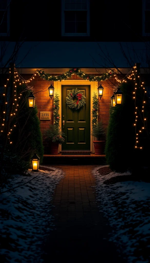 15 Stunning Christmas Outdoor Decorating Ideas That'll Make Your Neighbors Green with Envy! Stunning Christmas Outdoor Decorating Ideas