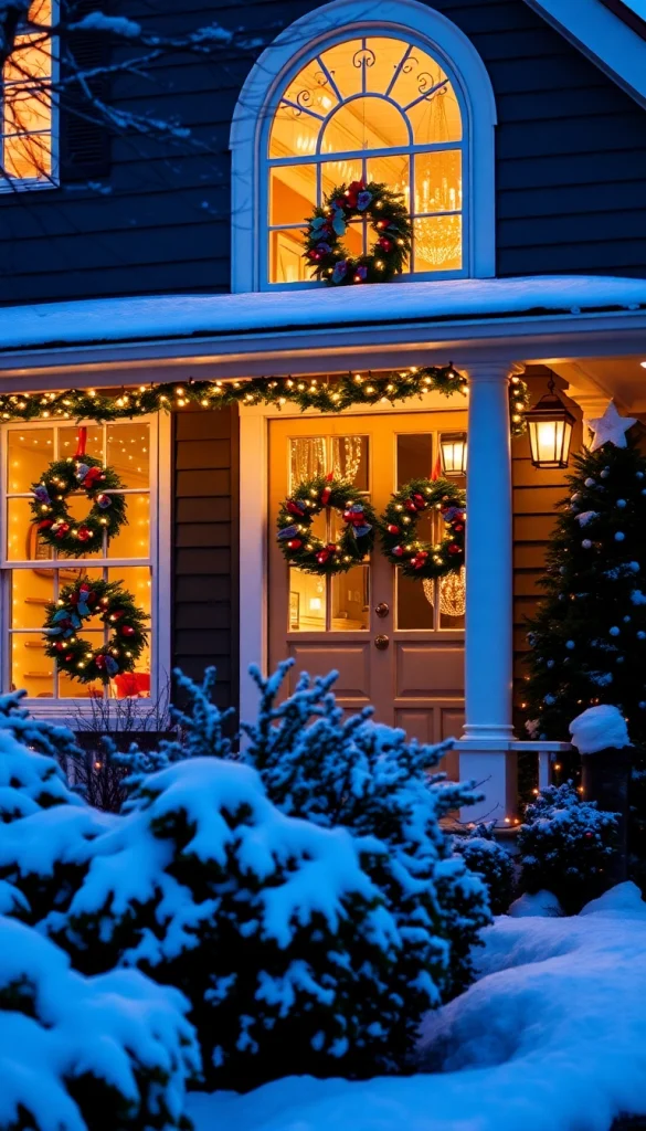 15 Stunning Christmas Outdoor Decorating Ideas That'll Make Your Neighbors Green with Envy! Stunning Christmas Outdoor Decorating Ideas