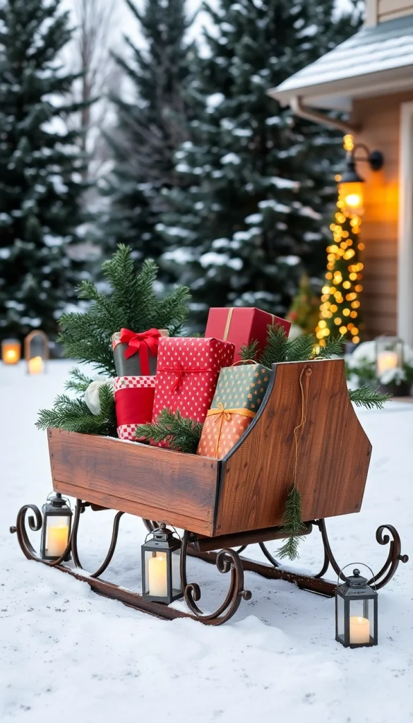 15 Stunning Christmas Outdoor Decorating Ideas That'll Make Your Neighbors Green with Envy! Stunning Christmas Outdoor Decorating Ideas
