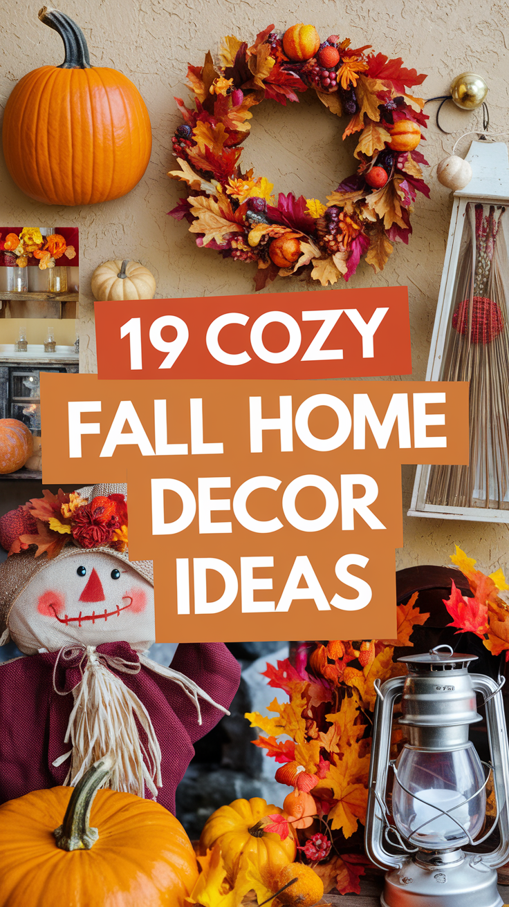 19 Cozy Fall Home Decor Ideas to Transform Your Space 2026