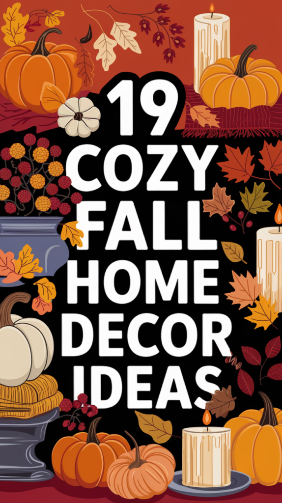 19 Cozy Fall Home Decor Ideas to Transform Your Space Cozy Fall Home Decor Ideas