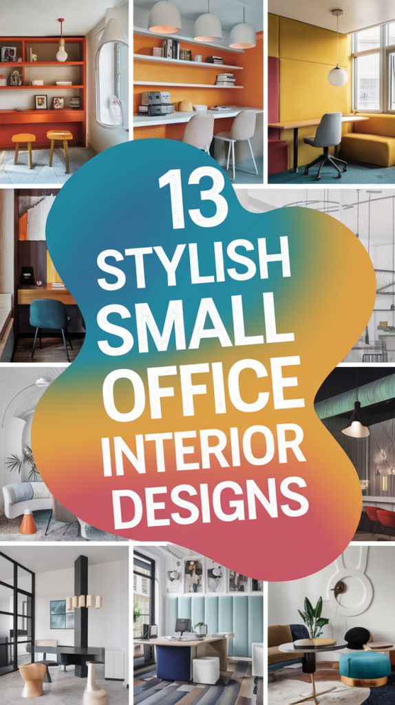 13 Stylish Small Office Interior Designs for Limited Spaces Small Office Interior Designs