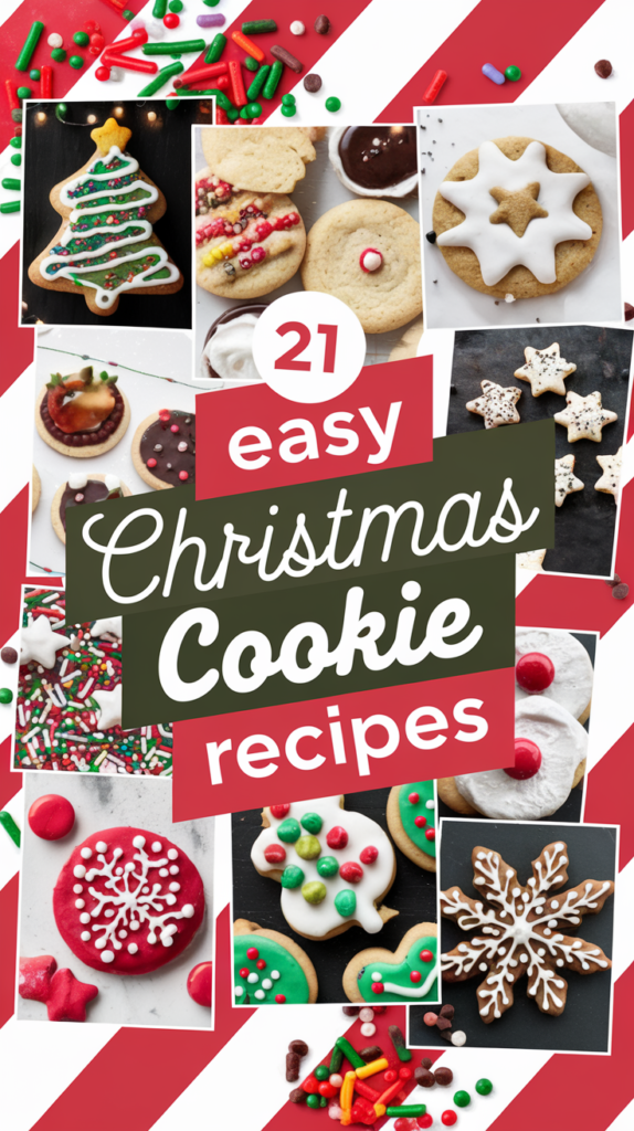 21 Easy Christmas Cookies Recipes Ideas Easy Christmas Cookies Recipes Ideas