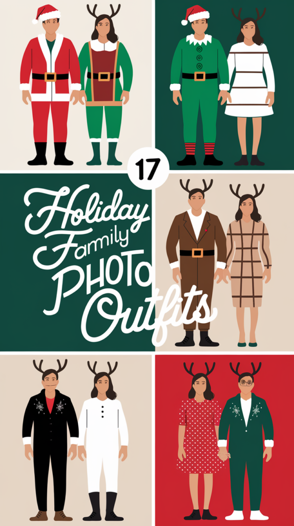 17 Holiday Family Photo Outfits for Festive Pictures Holiday Family Photo Outfits