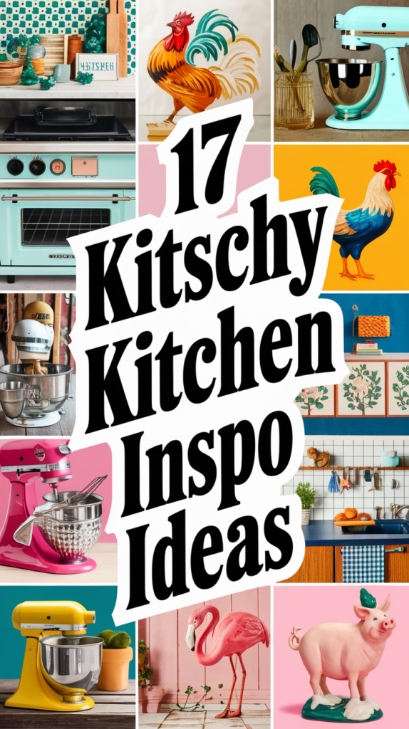 17 Kitschy Kitchen Inspo Ideas for a Retro Vibe Kitschy Kitchen Inspo Ideas