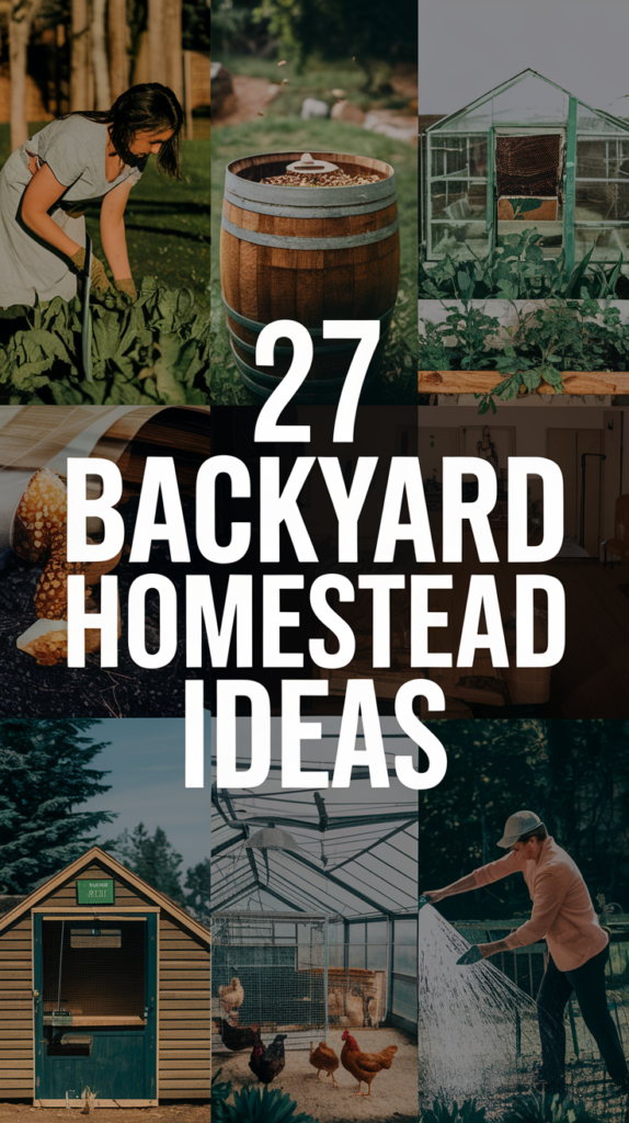 27 Backyard Homestead Ideas to Transform Your Space Into a Garden Paradise Backyard Homestead Ideas