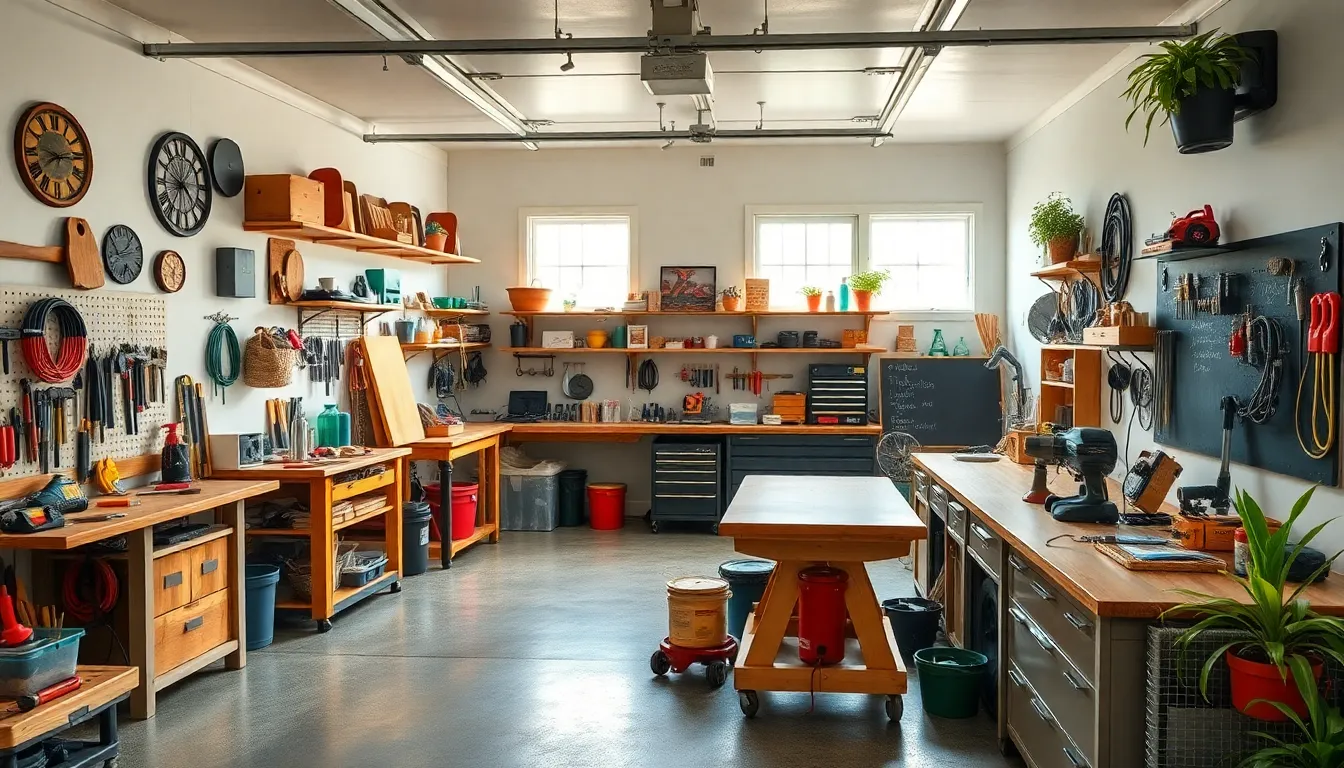 21 Garage Workshop Layouts That'll Transform Your Space Into a DIY Dreamland! 21 Garage Workshop Layouts That'll Transform Your Space Into a DIY Dreamland!