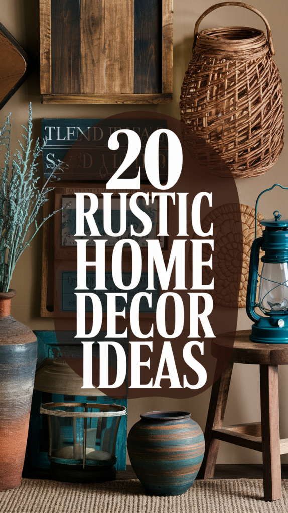 15 Rustic Christmas Home Decor Ideas That'll Make Your Holiday Heart Sing! Rustic Christmas Home Decor Ideas