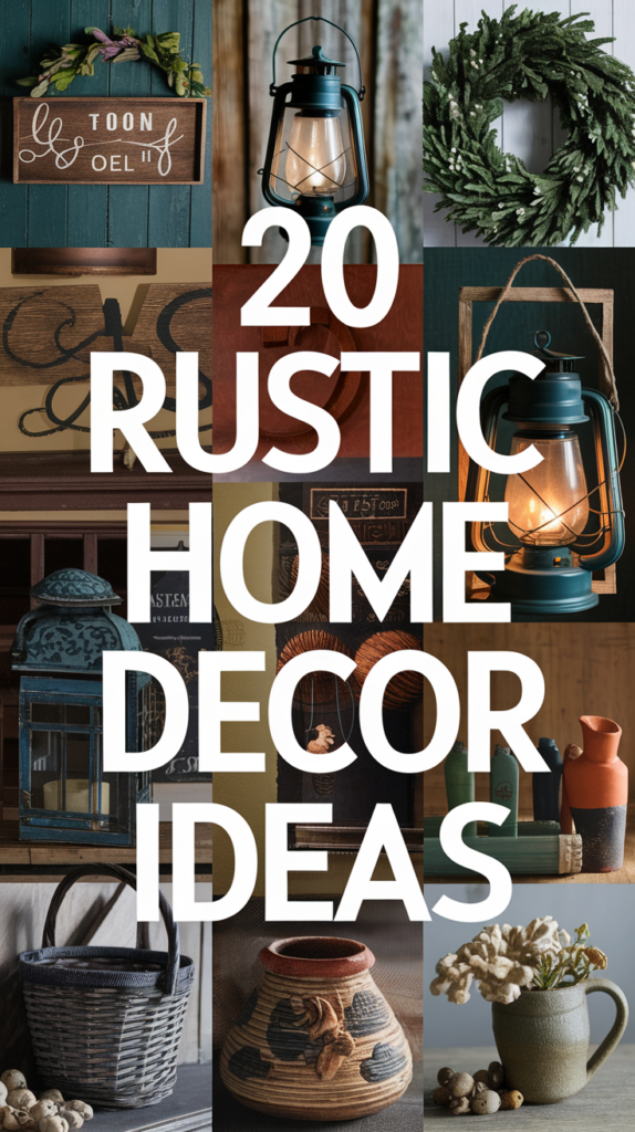 15 Rustic Christmas Home Decor Ideas That'll Make Your Holiday Heart Sing! Rustic Christmas Home Decor Ideas