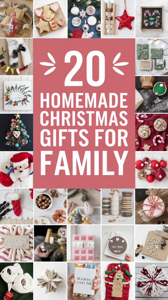17 Homemade Christmas Gifts for Family That'll Melt Their Hearts
