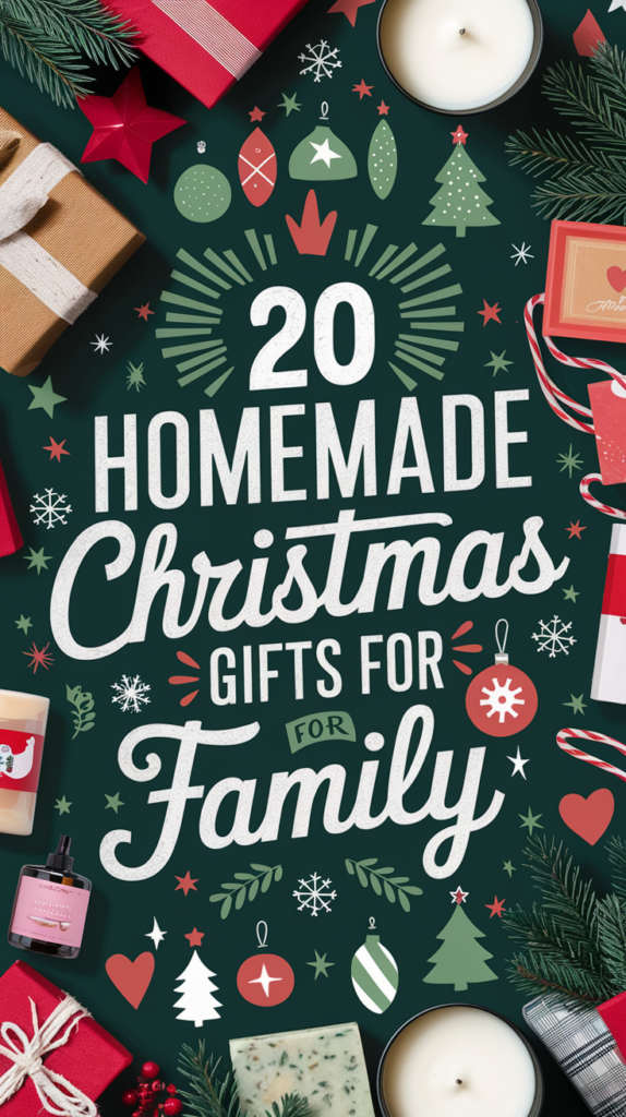 17 Homemade Christmas Gifts for Family That'll Melt Their Hearts