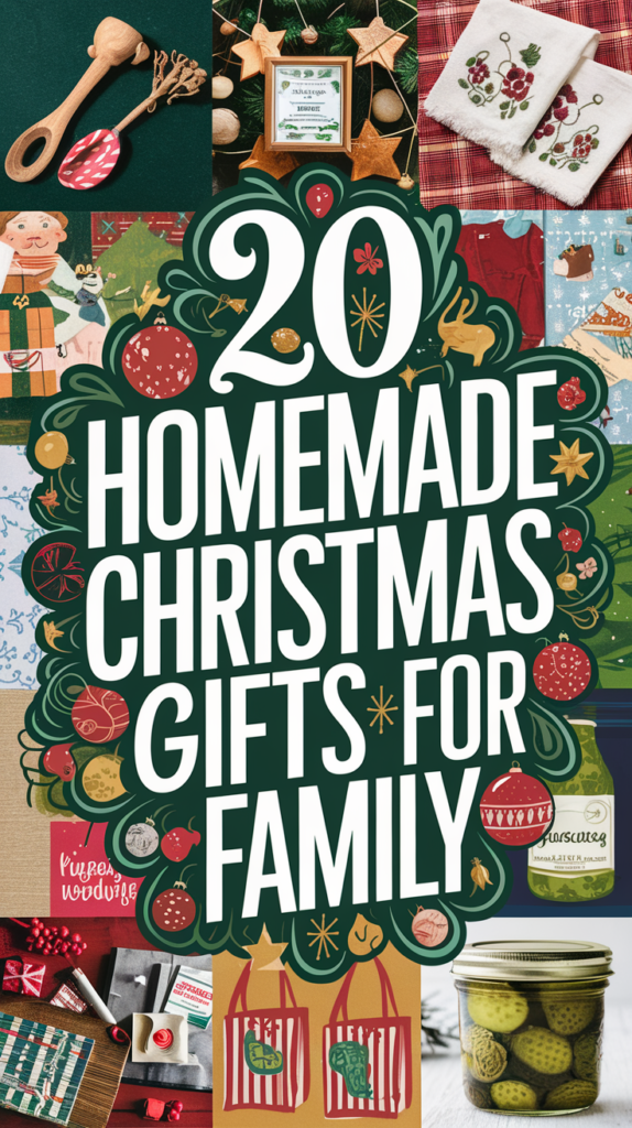 17 Homemade Christmas Gifts for Family That'll Melt Their Hearts