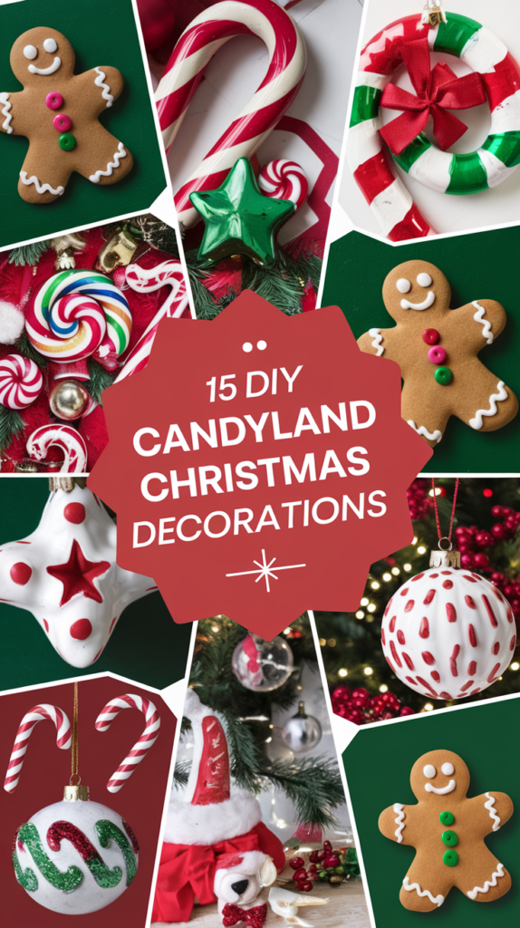 17 DIY Candyland Christmas Decorations That Will Make Your Holiday Dreams Come True!