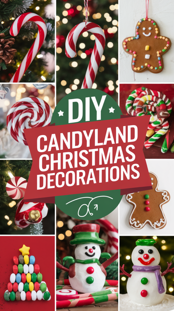17 DIY Candyland Christmas Decorations That Will Make Your Holiday Dreams Come True!