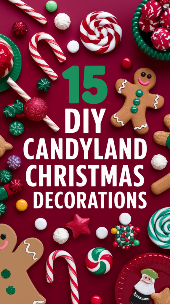 17 DIY Candyland Christmas Decorations That Will Make Your Holiday Dreams Come True!