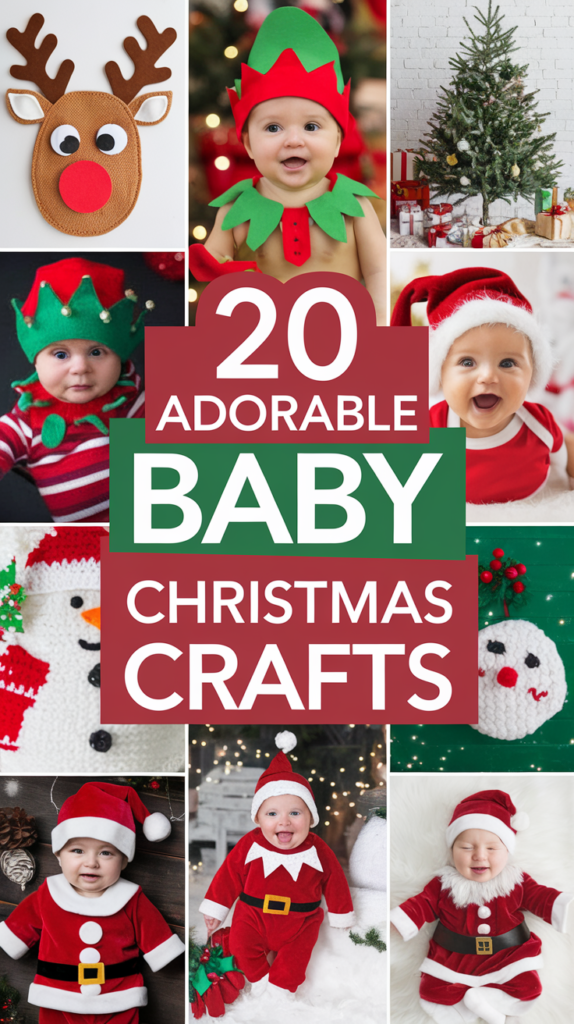 23 Adorable Baby Christmas Crafts You’ll Want to Make Together