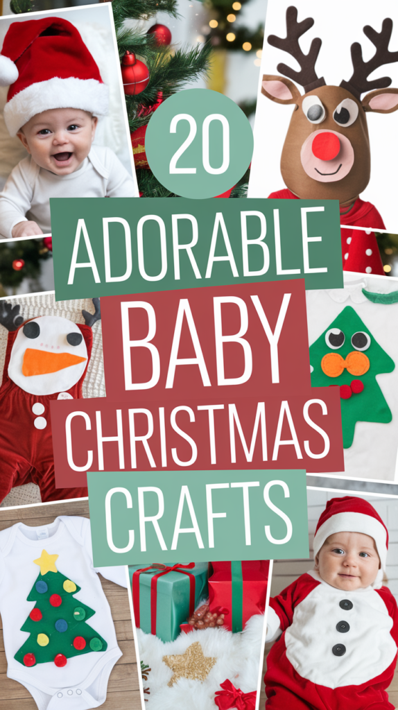 23 Adorable Baby Christmas Crafts You’ll Want to Make Together