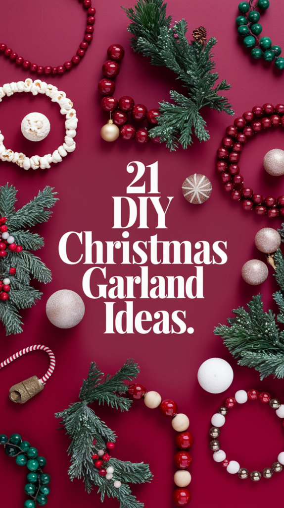 21 DIY Christmas Garland Ideas to Add Festive Flair 21 DIY Christmas Garland Ideas to Add Festive Flair