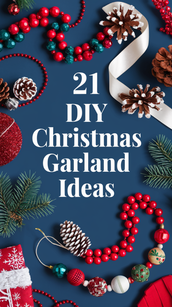 21 DIY Christmas Garland Ideas to Add Festive Flair 21 DIY Christmas Garland Ideas to Add Festive Flair