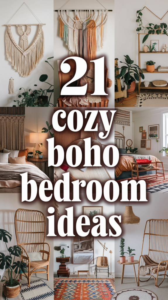 21 Cozy Boho Bedroom Ideas for a Relaxed and Inviting Space Cozy Boho Bedroom Ideas