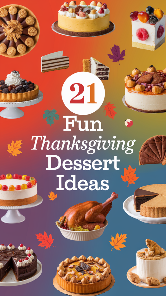 21 Fun Thanksgiving Dessert Ideas That'll Impress Your Guests