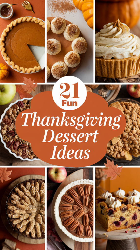 21 Fun Thanksgiving Dessert Ideas That'll Impress Your Guests