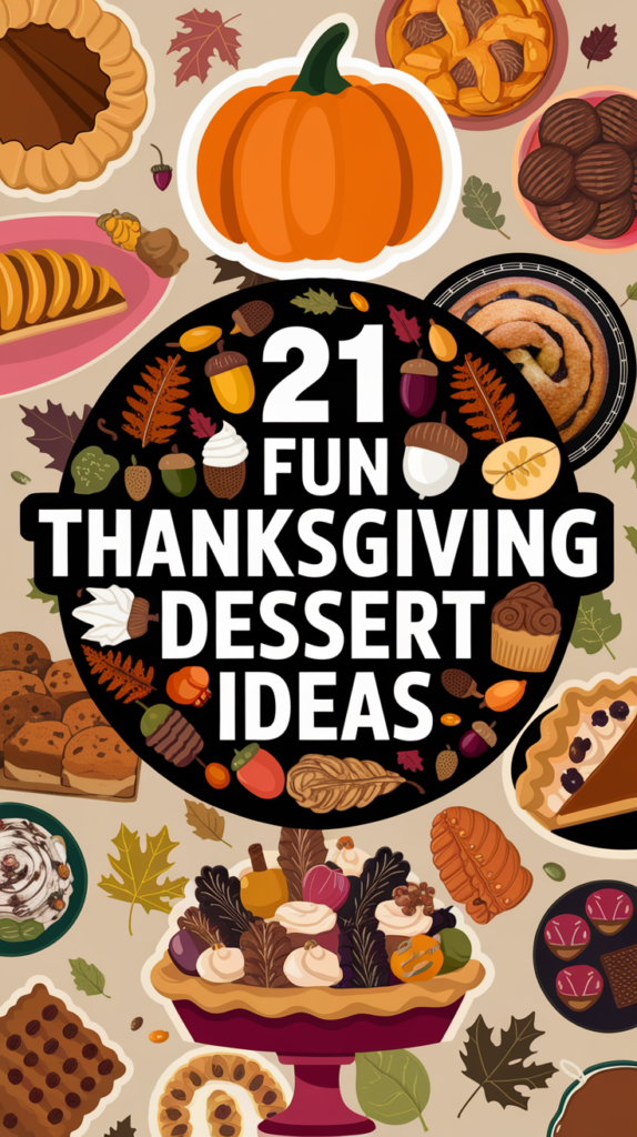 21 Fun Thanksgiving Dessert Ideas That'll Impress Your Guests