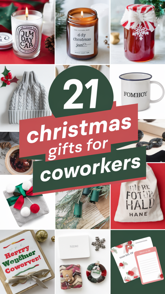 21 DIY Christmas Gifts for Coworkers They’ll Actually Love