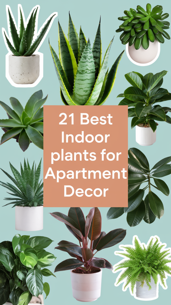 21 Best Indoor Plants for Apartment Decor
