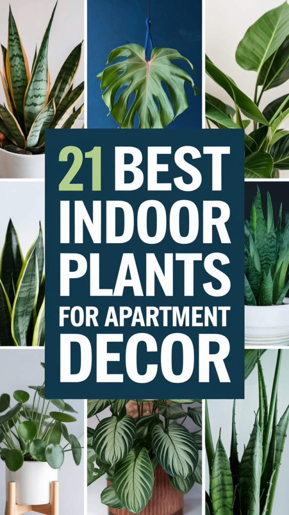 21 Best Indoor Plants for Apartment Decor