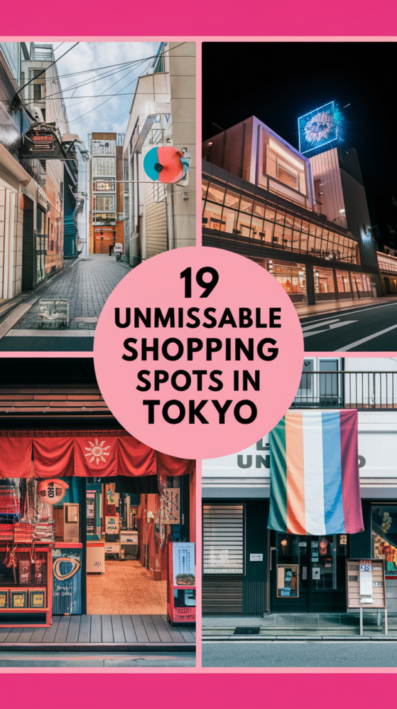 19 Unmissable Shopping Spots in Tokyo
