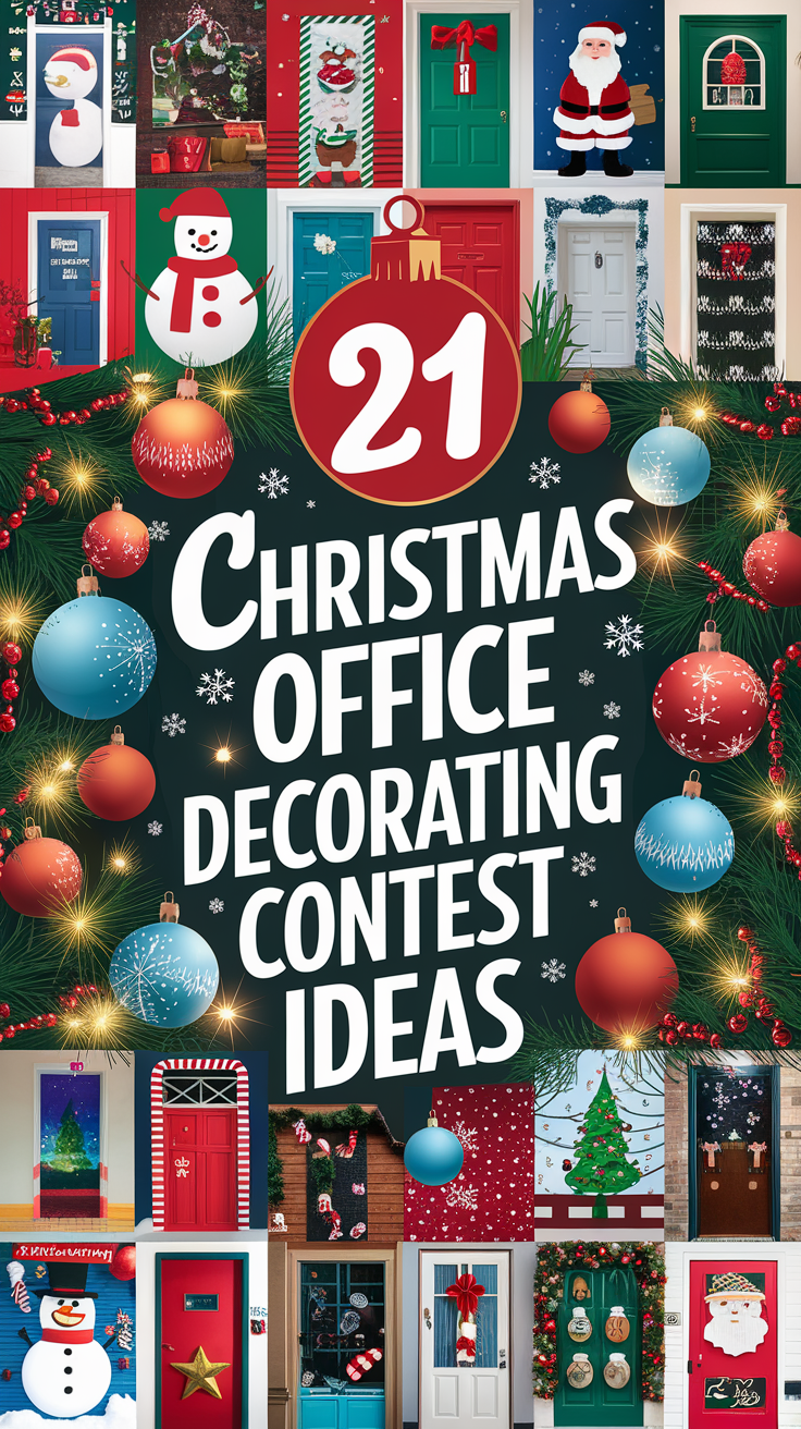 17 Christmas Office Door Decorating Contest Ideas That Will Wow Your ...