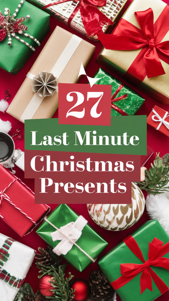 27 Last Minute Christmas Presents That Will Save Your Holiday